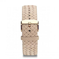 Leather Strap "Sand Woven Leather"